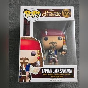 Captain Jack Sparrow Funko Pop #172 (Pirates Of The Caribbean)